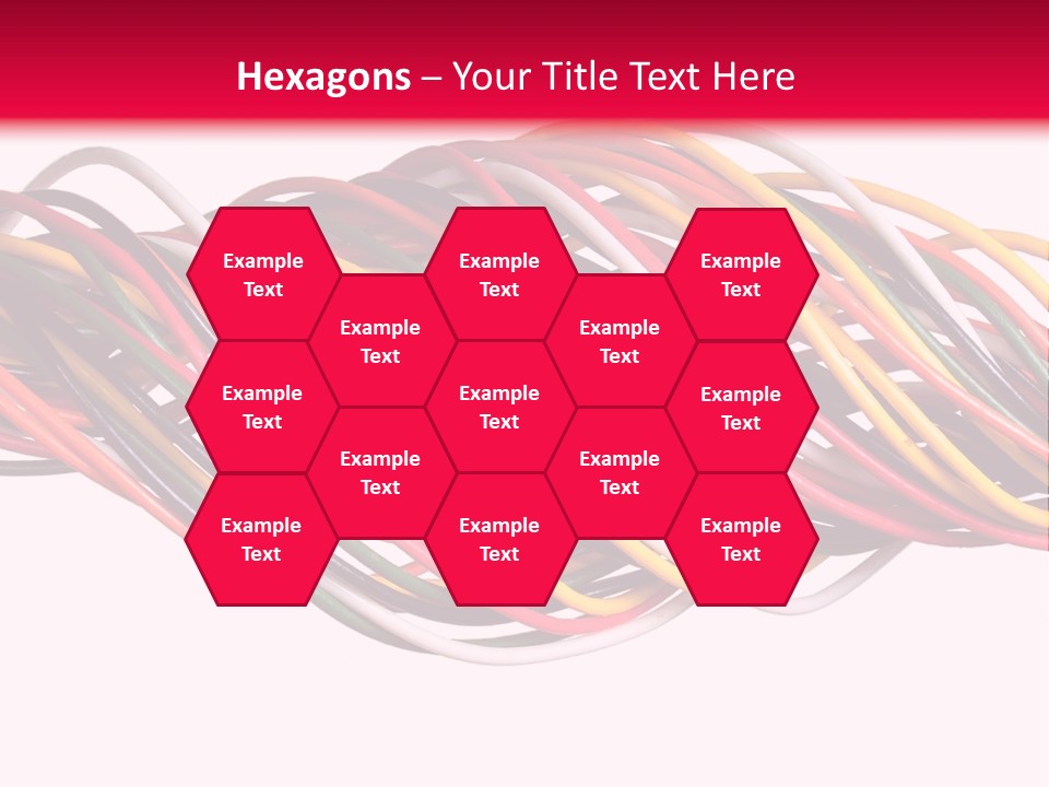 Twist Colorful Interconnect PowerPoint Template