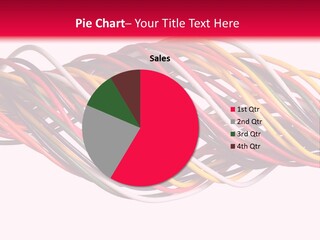 Twist Colorful Interconnect PowerPoint Template