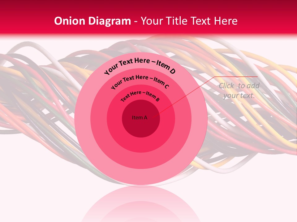 Twist Colorful Interconnect PowerPoint Template