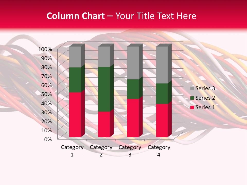 Twist Colorful Interconnect PowerPoint Template