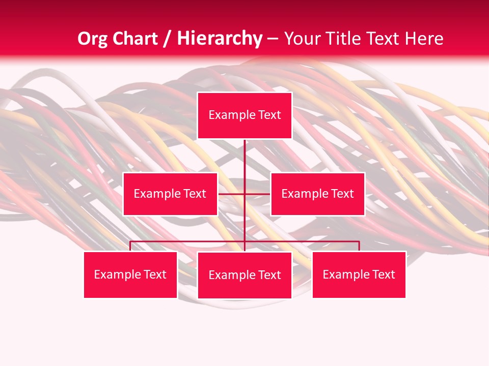 Twist Colorful Interconnect PowerPoint Template