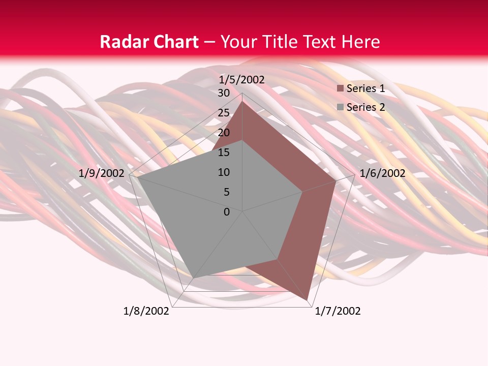 Twist Colorful Interconnect PowerPoint Template