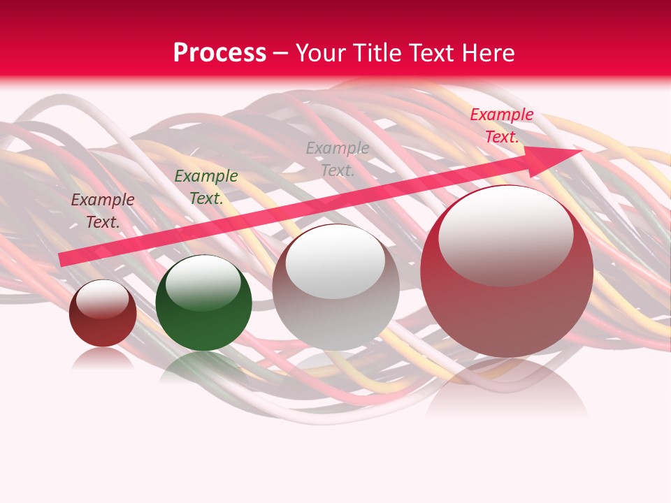 Twist Colorful Interconnect PowerPoint Template