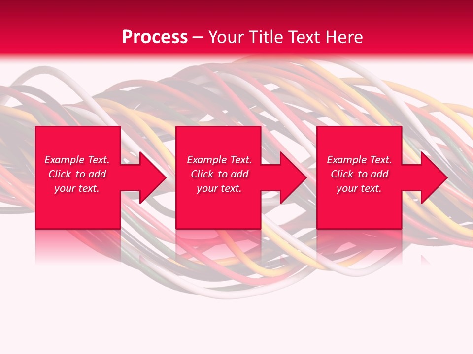 Twist Colorful Interconnect PowerPoint Template