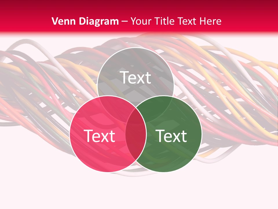 Twist Colorful Interconnect PowerPoint Template