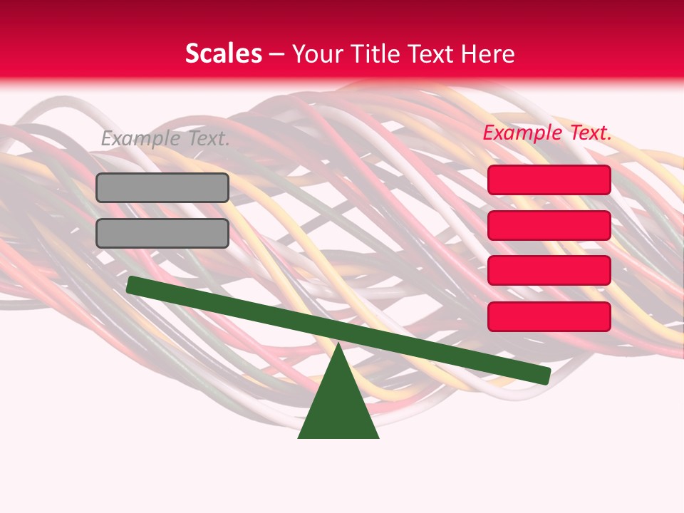 Twist Colorful Interconnect PowerPoint Template