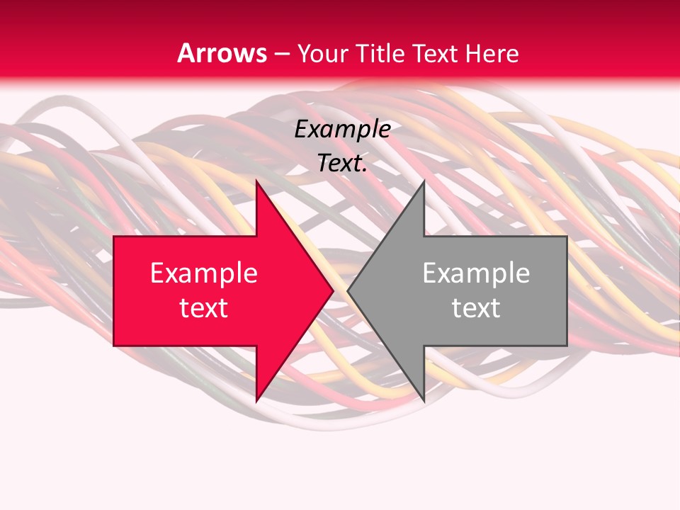 Twist Colorful Interconnect PowerPoint Template