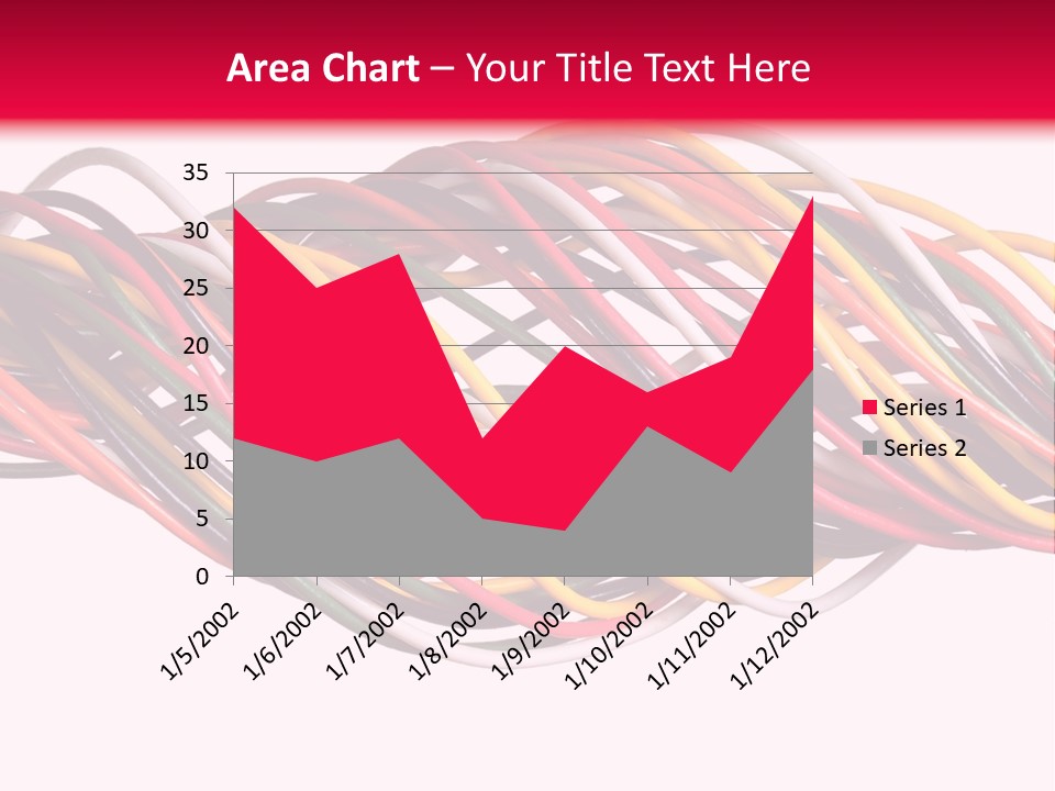 Twist Colorful Interconnect PowerPoint Template