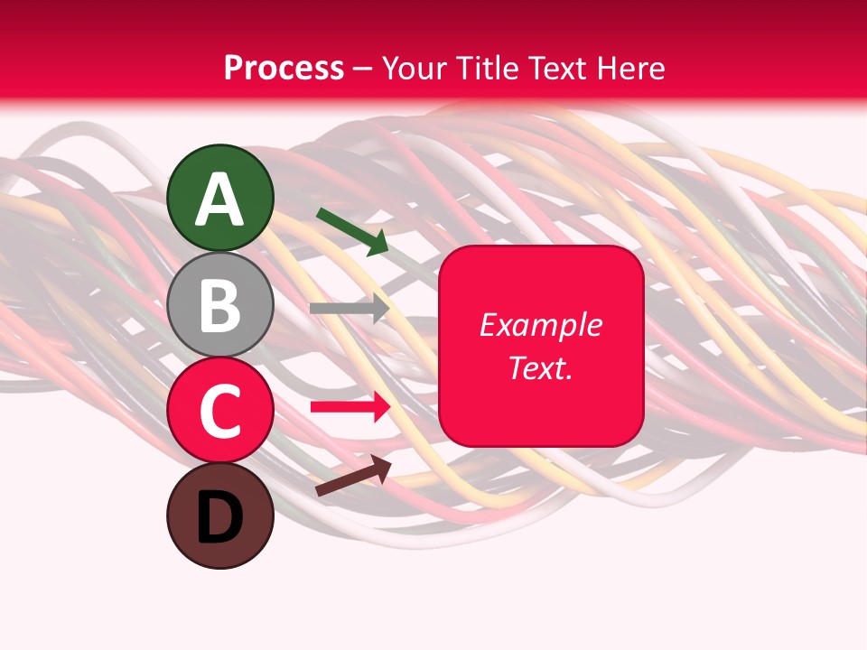 Twist Colorful Interconnect PowerPoint Template
