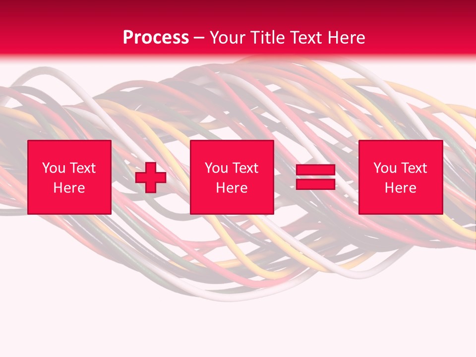 Twist Colorful Interconnect PowerPoint Template