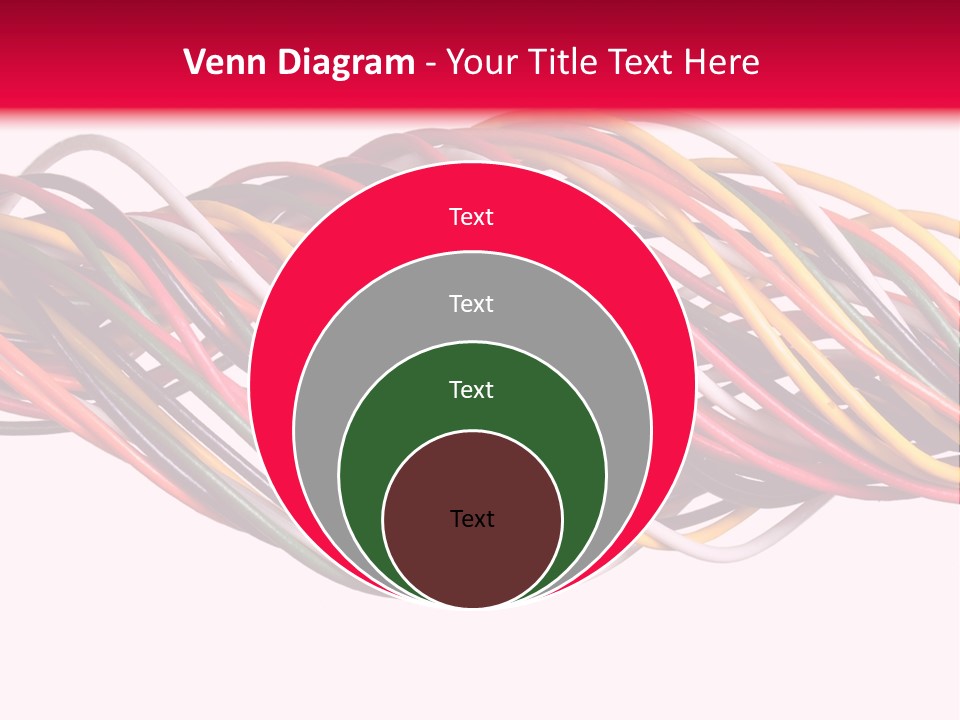 Twist Colorful Interconnect PowerPoint Template