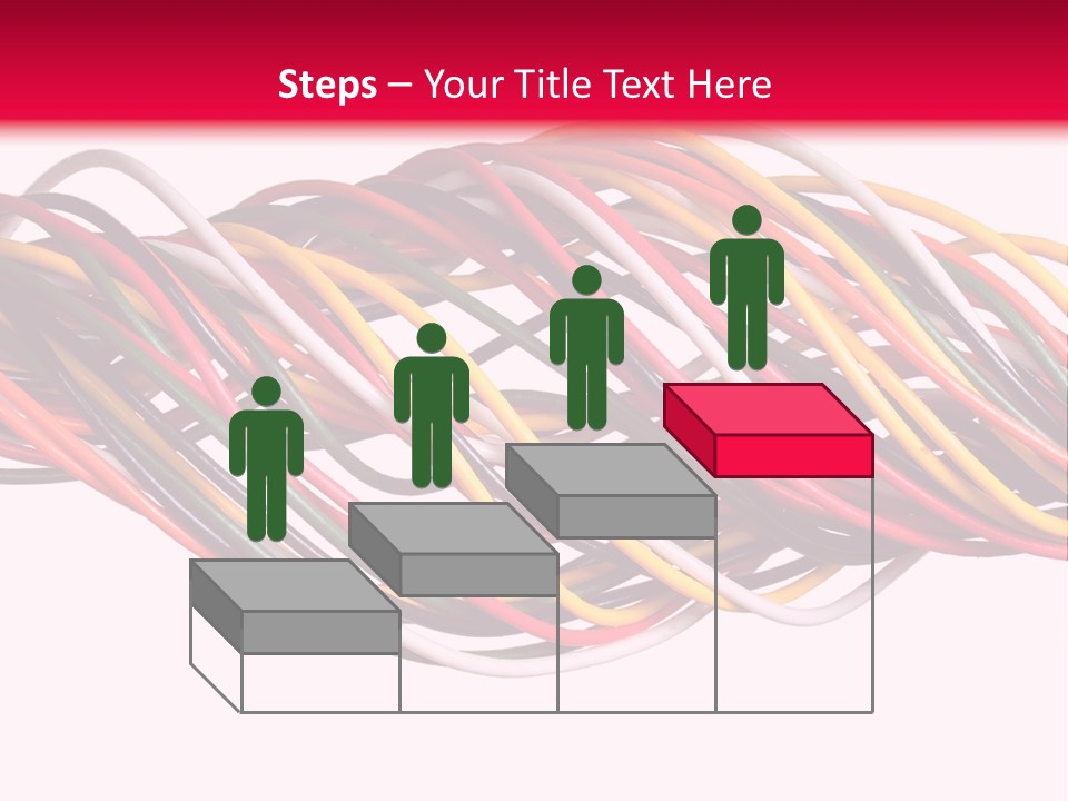 Twist Colorful Interconnect PowerPoint Template