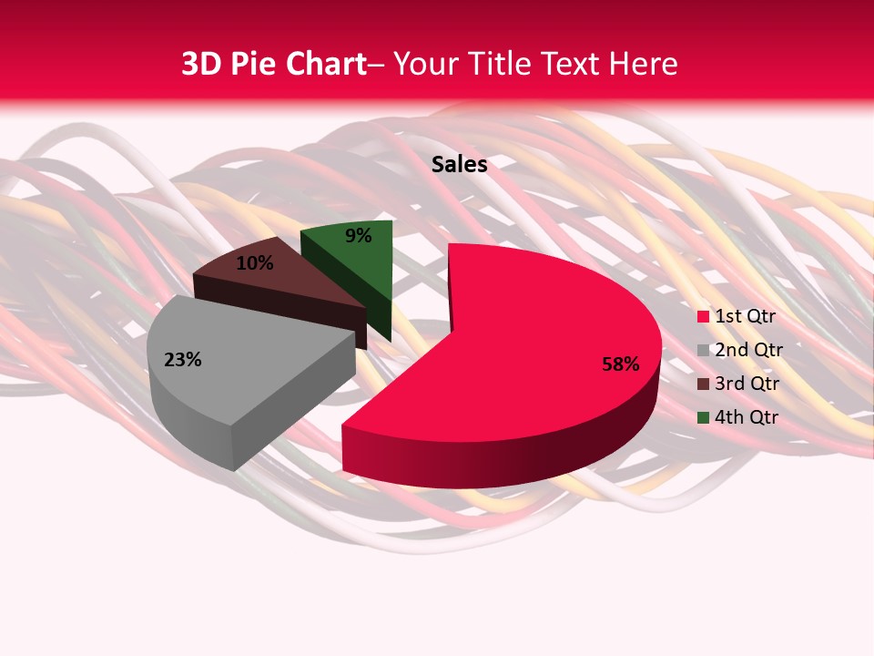 Twist Colorful Interconnect PowerPoint Template