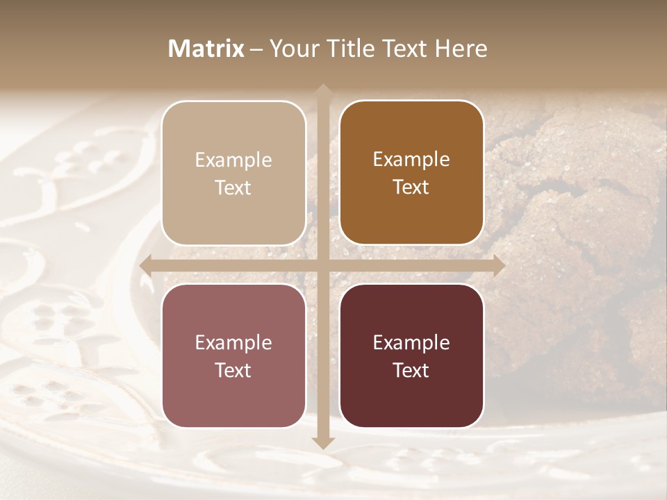 Snaps Ginger Snack PowerPoint Template