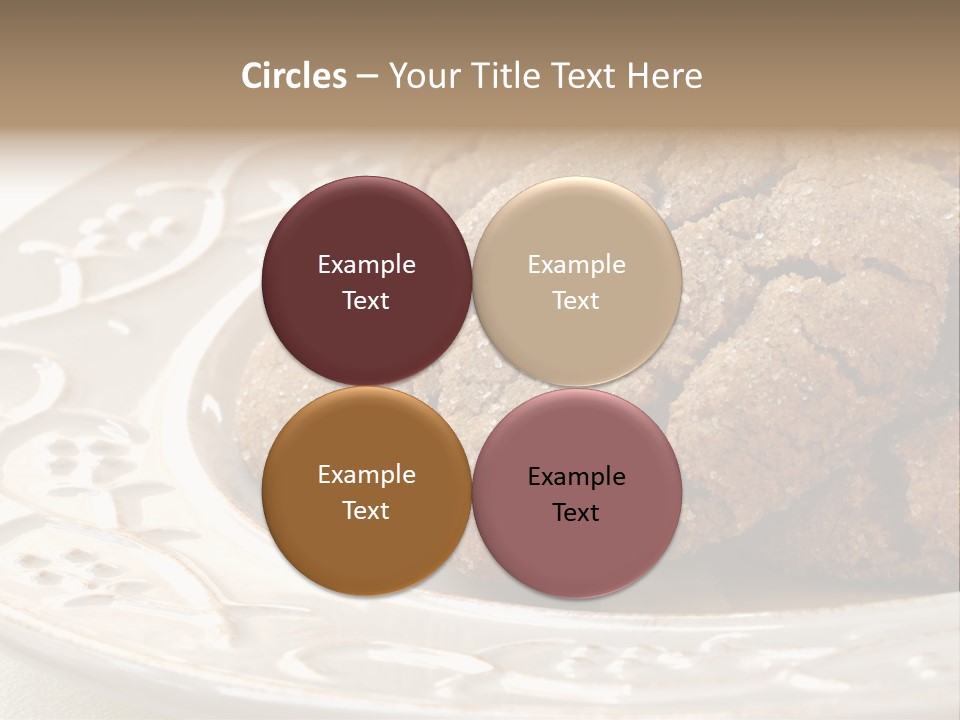 Snaps Ginger Snack PowerPoint Template