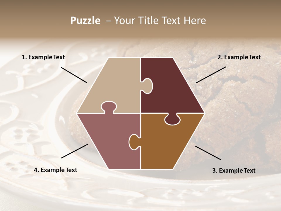 Snaps Ginger Snack PowerPoint Template