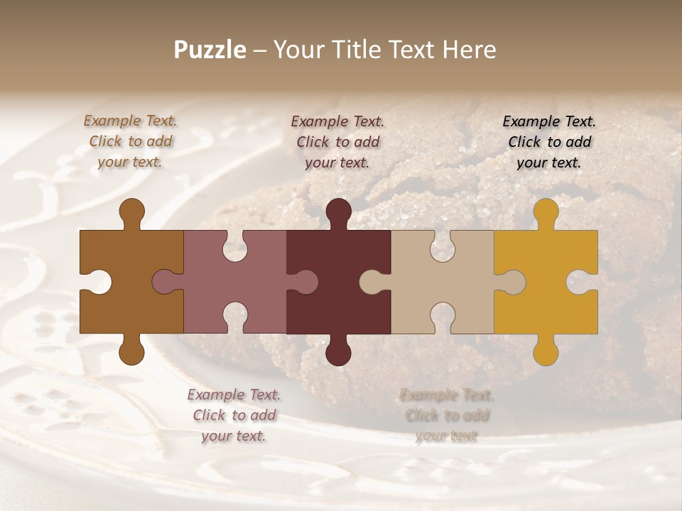 Snaps Ginger Snack PowerPoint Template