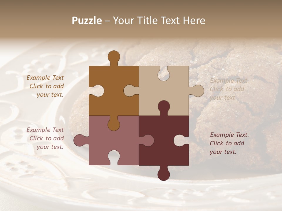 Snaps Ginger Snack PowerPoint Template