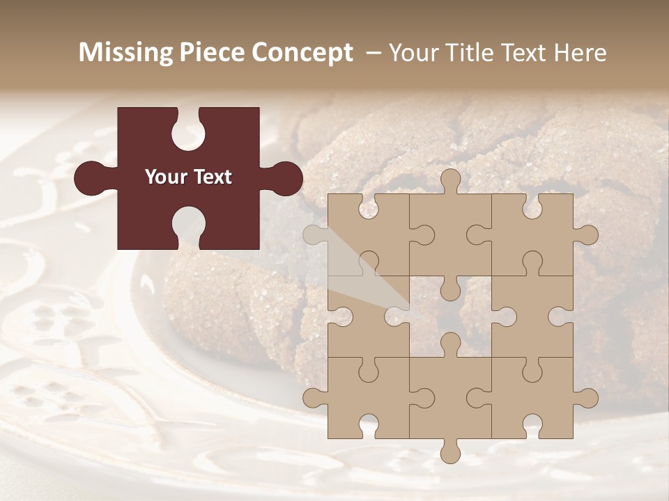 Snaps Ginger Snack PowerPoint Template