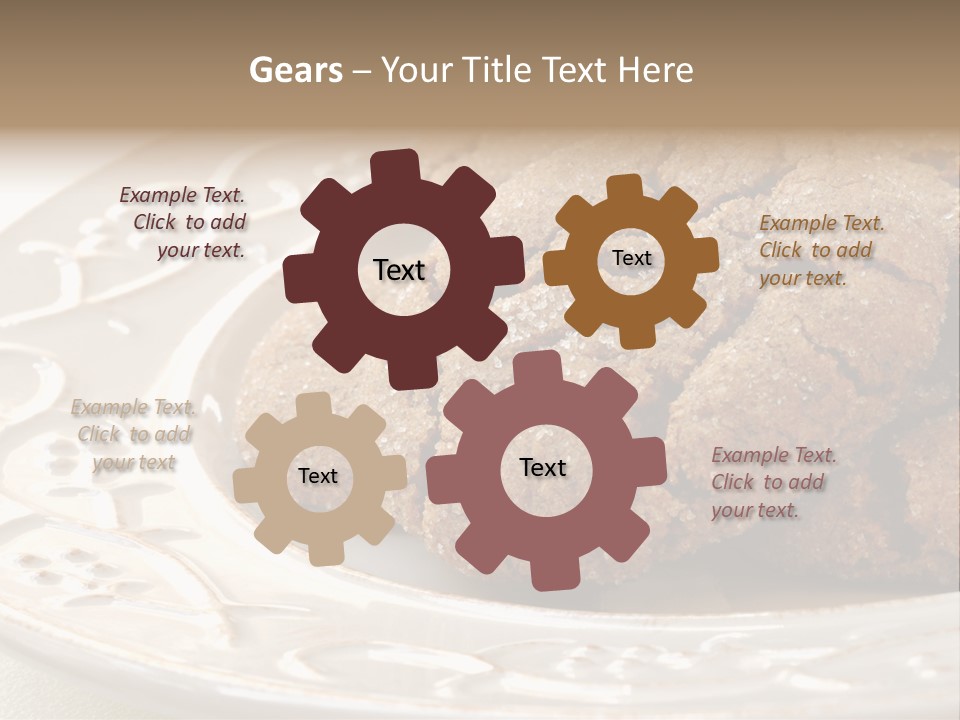 Snaps Ginger Snack PowerPoint Template