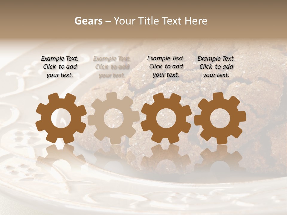 Snaps Ginger Snack PowerPoint Template