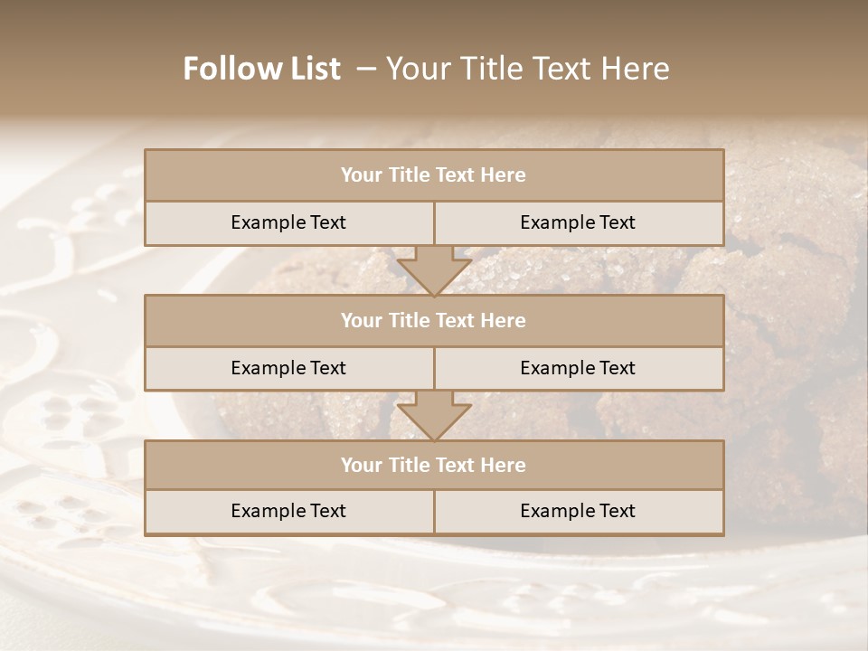 Snaps Ginger Snack PowerPoint Template