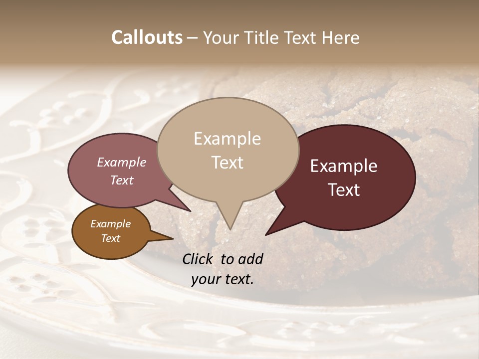 Snaps Ginger Snack PowerPoint Template