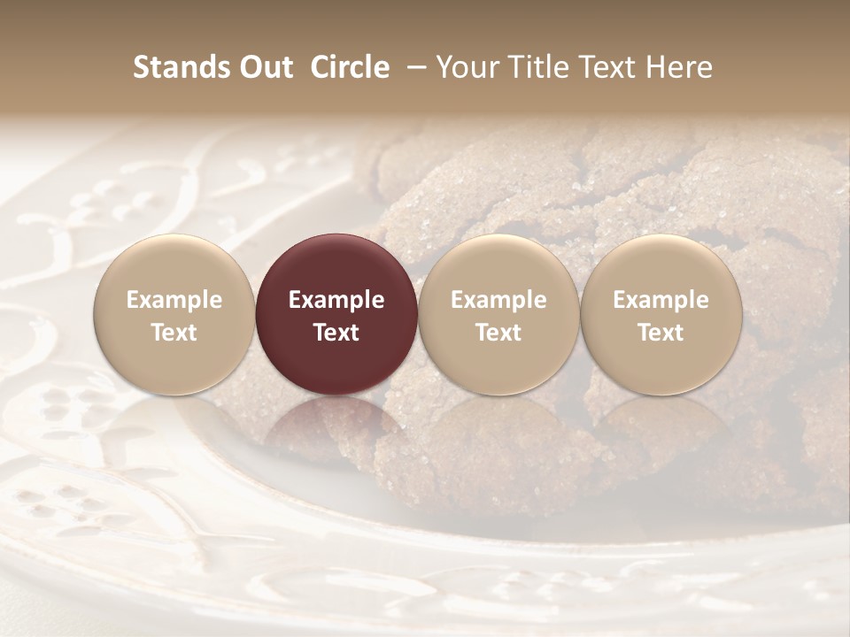 Snaps Ginger Snack PowerPoint Template