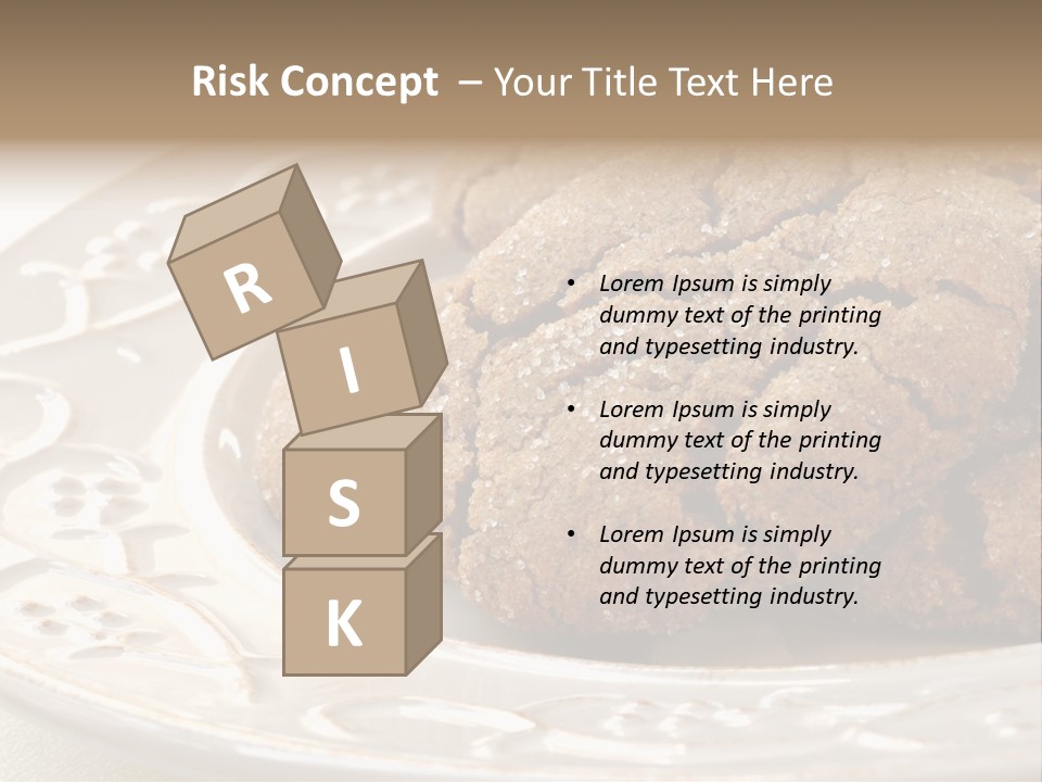 Snaps Ginger Snack PowerPoint Template