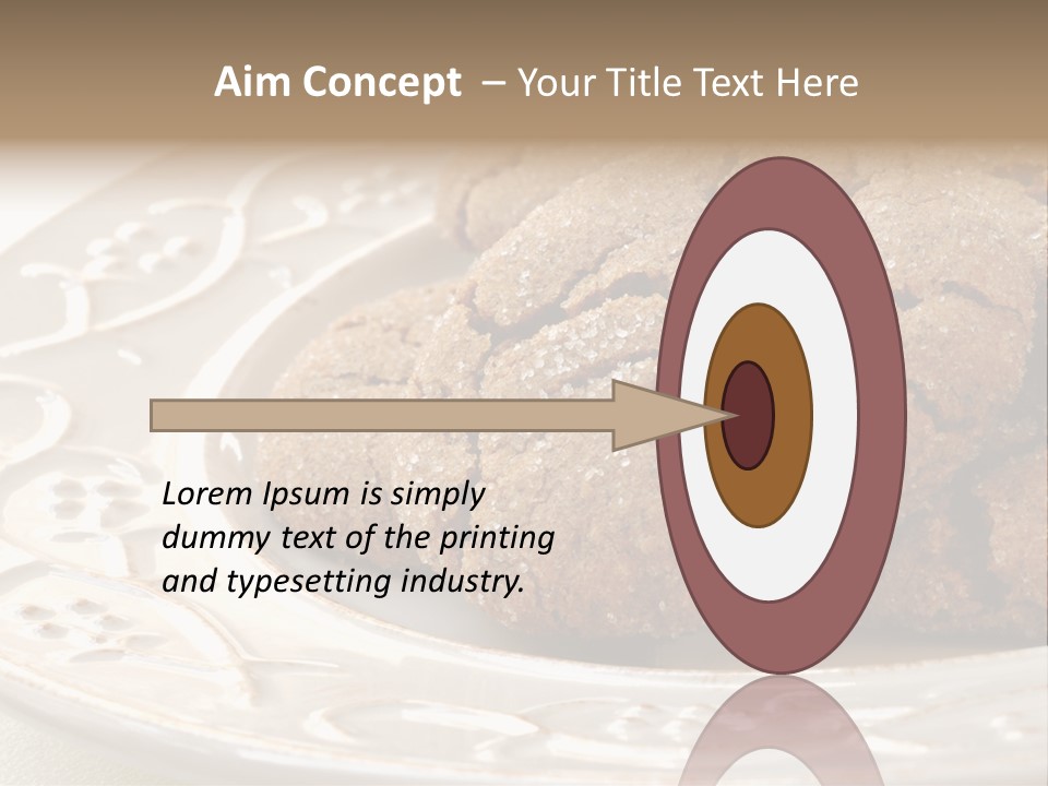 Snaps Ginger Snack PowerPoint Template