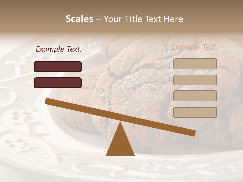 Snaps Ginger Snack PowerPoint Template