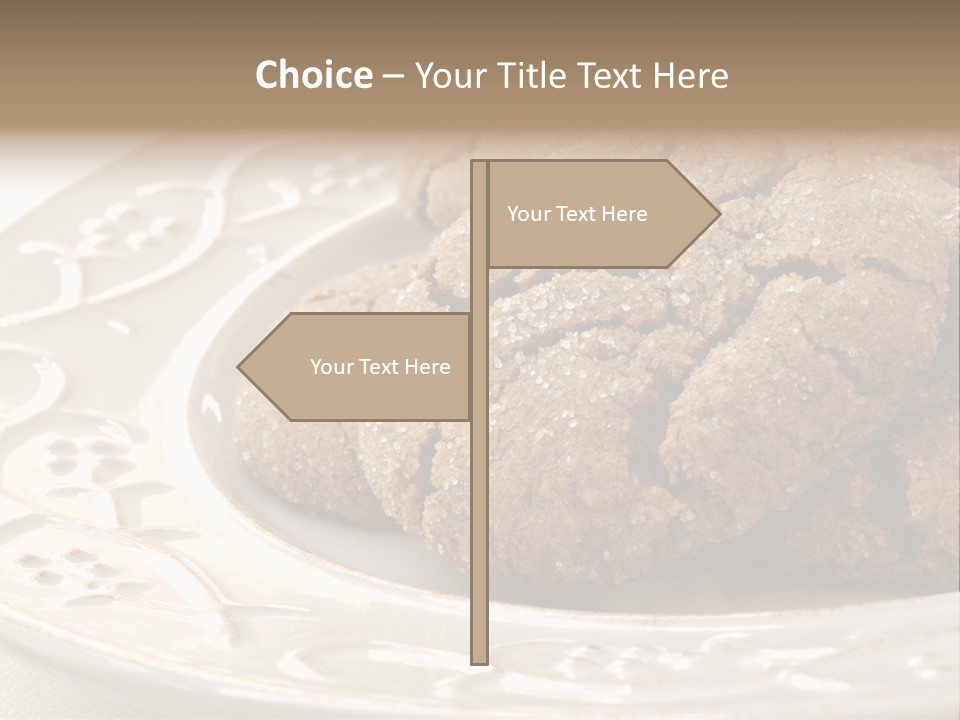 Snaps Ginger Snack PowerPoint Template