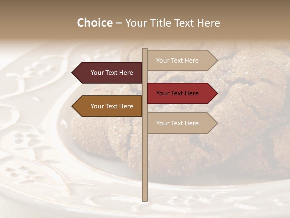 Snaps Ginger Snack PowerPoint Template