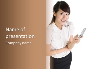 Career Call Fresh PowerPoint Template