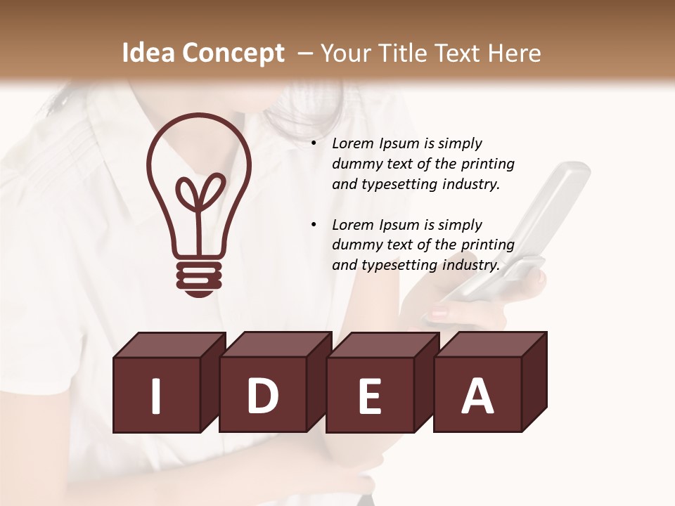 Career Call Fresh PowerPoint Template