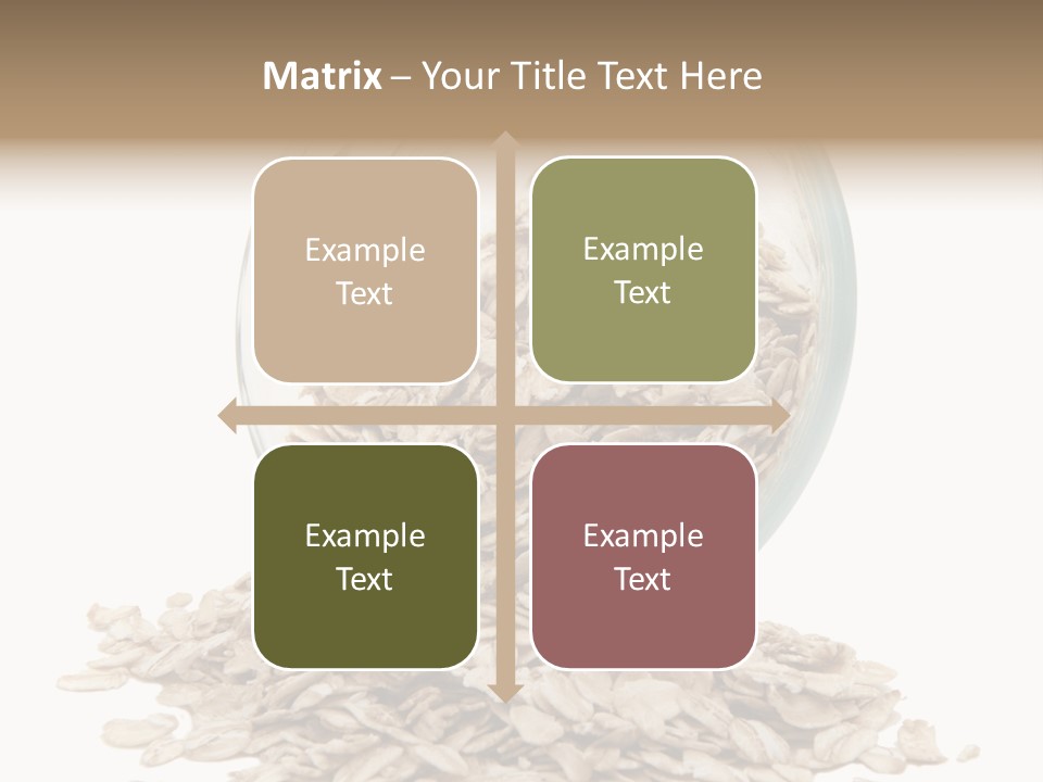 Groats Close Heap PowerPoint Template