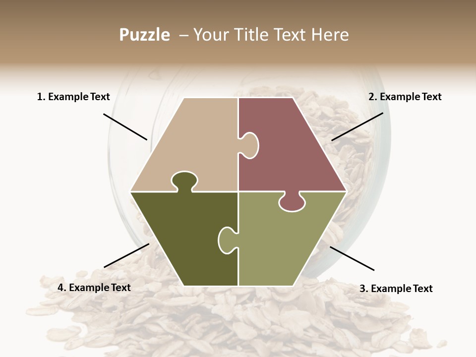 Groats Close Heap PowerPoint Template