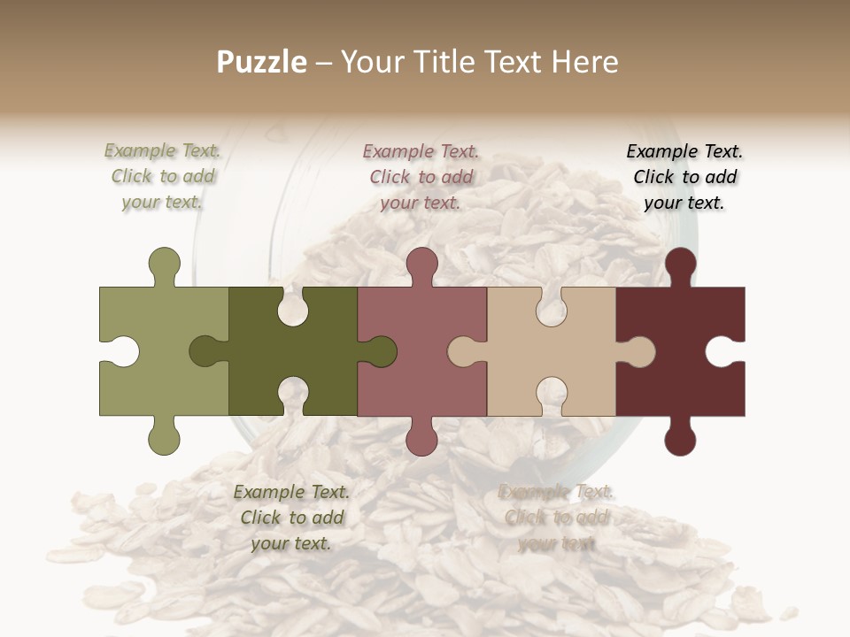 Groats Close Heap PowerPoint Template