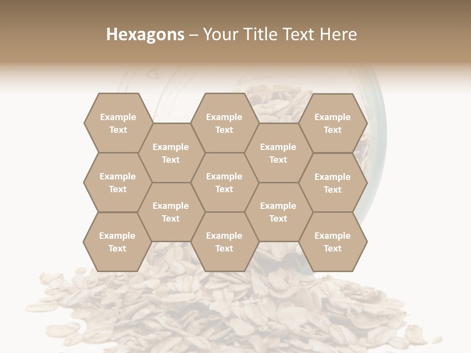 Groats Close Heap PowerPoint Template