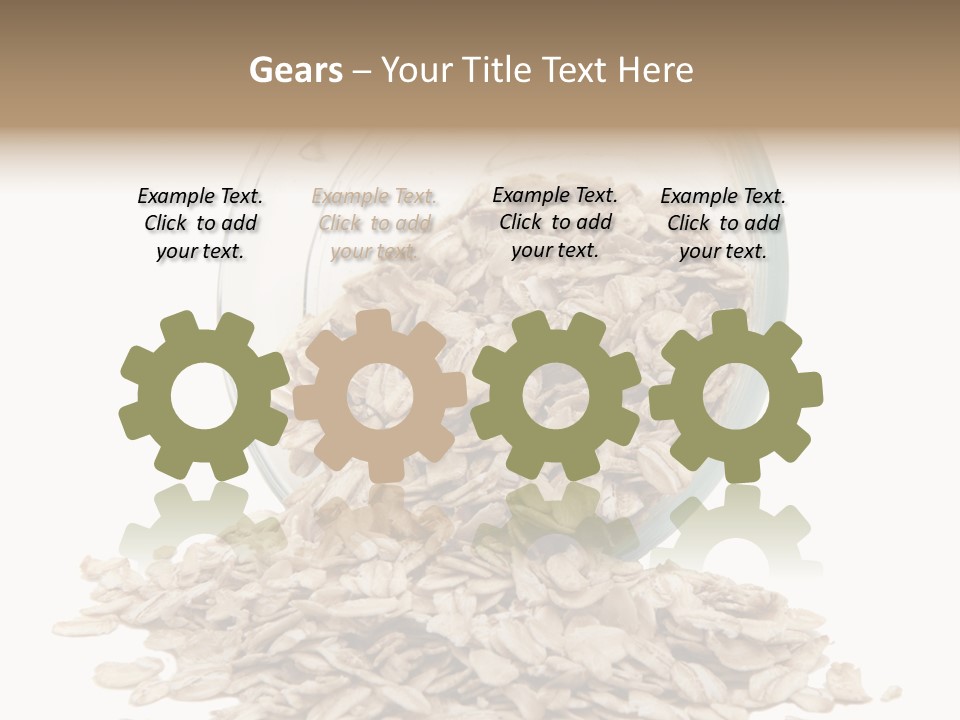 Groats Close Heap PowerPoint Template
