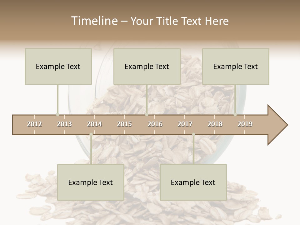 Groats Close Heap PowerPoint Template