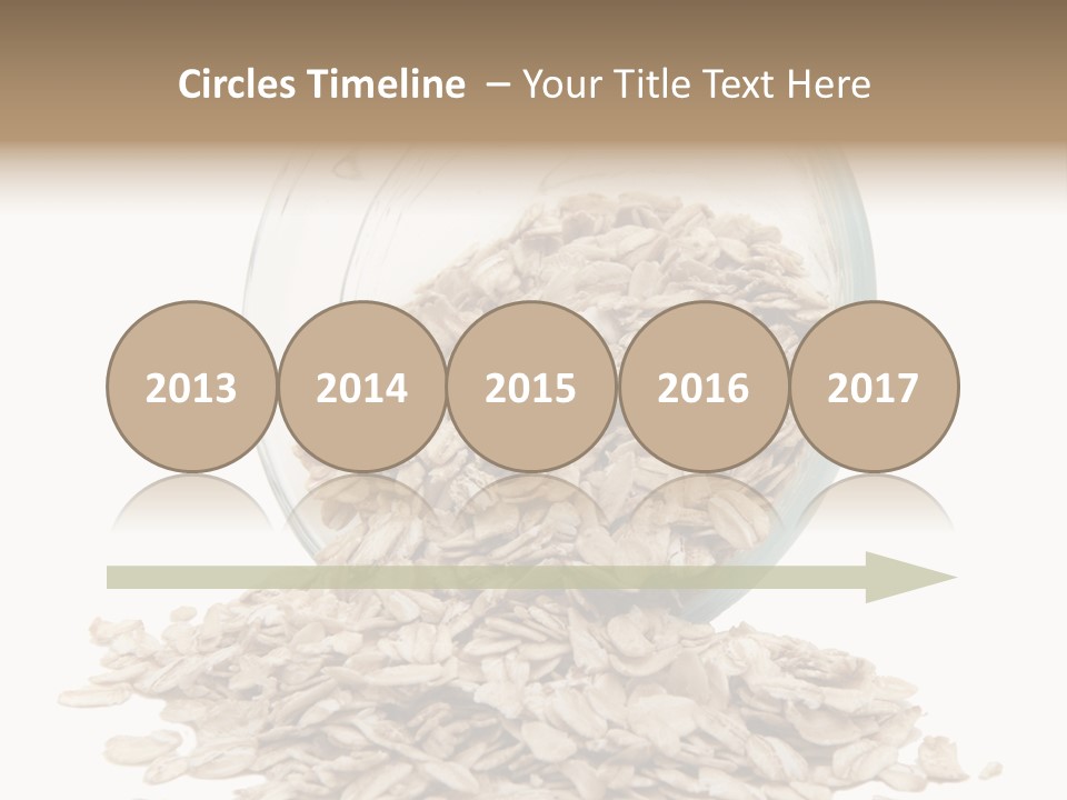 Groats Close Heap PowerPoint Template