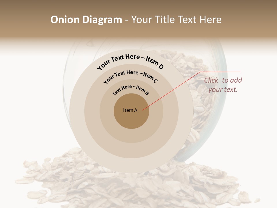 Groats Close Heap PowerPoint Template