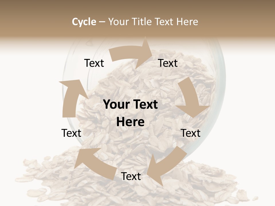 Groats Close Heap PowerPoint Template