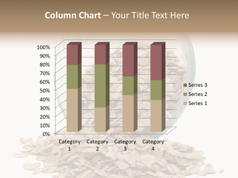 Groats Close Heap PowerPoint Template