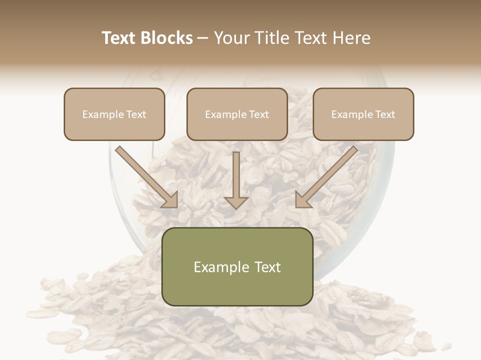Groats Close Heap PowerPoint Template