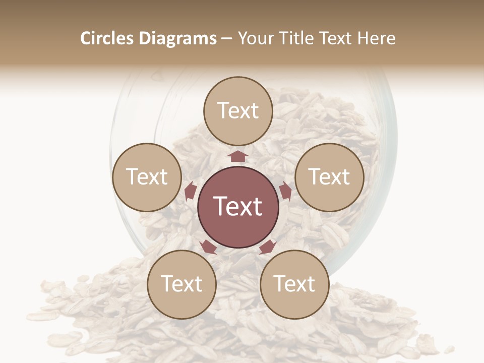 Groats Close Heap PowerPoint Template