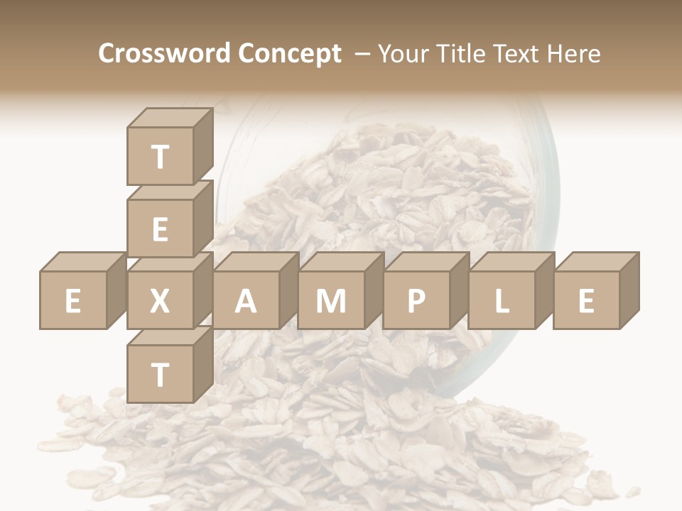 Groats Close Heap PowerPoint Template
