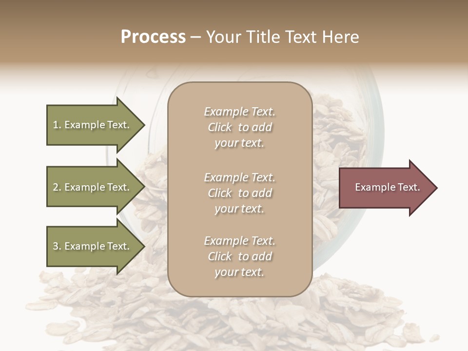 Groats Close Heap PowerPoint Template
