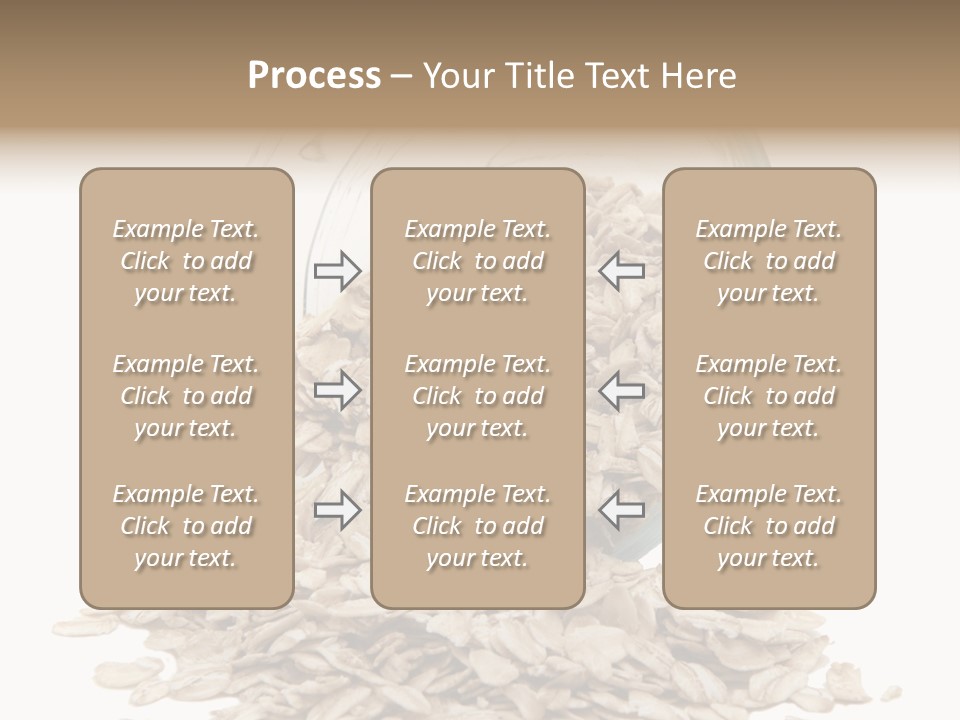 Groats Close Heap PowerPoint Template